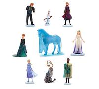 Disney Store Official Frozen 2 Deluxe Figurine Playset, 9 Pc. Set, Includes Anna, Elsa, Mathias, Nokk, Sven, Olaf and Kristoff, For Ages 3+