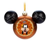 Disney Store Official Goofy Festive Hanging Ornament, 15cm/6”, Keepsake Tree Decoration, Sculpted with Painted Details Features Intricate Character Artwork