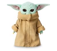 Disney Store Official Grogu Plush Soft Toy, Star Wars The Mandalorian, Baby Yoda, 25cm/9?, Cuddly Grogu Toy With Classic Robe and Embroidered Facial