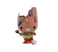 Disney Store Official Groot Light Up Festive Medium Soft Toy, Guardians of the Galaxy, 27cm/10”, Tree Like Humanoid in Pot with Printed Fairy Lights - Suitable for Ages 0+