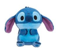 Disney Store Official Heart Stitch Plush, Lilo & Stitch, 15cm / 6" with Removable Pink Heart Hat, Attaches to Bag or Rucksack, Suitable from Birth, 0+