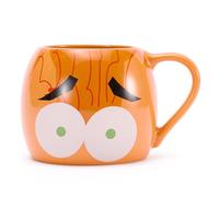 Disney Store Official Inside Out 2 Anxiety Mug - Bold Orange Coffee Cup with Character Artwork and ‘Oh No’ Detail