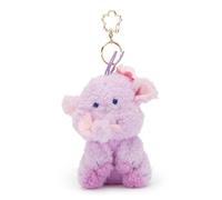 Disney Store Official Japan Lumpy Sakura Soft Toy Keyring - 11cm Winnie the Pooh Plush Keychain