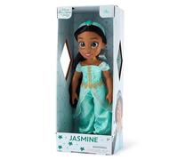 Disney Store Official Jasmine Doll with Toy Hair Brush, Aladdin, 40.5cm / 16", Once Upon a Story Collection, Age 3+