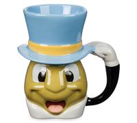 Disney Store Official Jiminy Cricket Sculpted Mug ? Pinocchio, Housewarming Gifts For Men, Women, and Kids