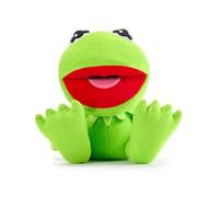 Disney Store Official Kermit Big Feet Plush - The Muppets Stuffed Animal with Embroidered Features, Big Eyes, Oversized Flipper Feet- 10" The Muppet Show Frog Toy
