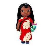 Disney Store Official Lilo Doll Animator Collection, Lilo and Stitch, 39cm/15”, Toy Figure in Classic Red Dress, Collectible Toddler Princess Doll, Suitable for Ages 3+