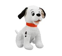 Disney Store Official Lucky Medium Soft Toy, 101 Dalmatians, 32cm/12”, Iconic Cuddly Toy Character Features Embroidered Face Detail, Soft-Feel Fur, Red Fabric Collar, Suitable For All Ages