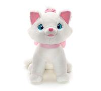 Disney Store Official Marie Medium Soft Toy for Kids, The Aristocats Kitten, 32cm/12”, Plush Cuddly Classic Character, Pampered White Cat with Embroidered Details and Soft Feel Finish