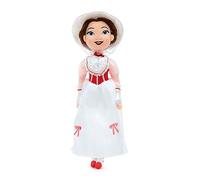 Disney Store Official Mary Poppins Soft Toy Doll, 45cm/17”, Plush Character Figure with Embroidered Details, Suitable for Ages 0+