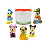 Disney Store Official Mickey and Friends Bath Set Kids Bath Accessories with Beloved Mickey and Friends Characters Colorful