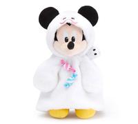 Disney Store Official Mickey Ghost Costume Halloween Plush 36 cm | Mickey plush in ghost costume with ghost friends and sweet treat details, perfect for Halloween gifts and displays