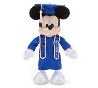 Disney Store Official Mickey Mouse Graduation Medium Soft Toy - 36cm Blue Cap and Gown Plush