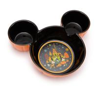 Disney Store Official Mickey Mouse Halloween Bowl, W22 x D5cm, 680ml, Orange Pumpkin Bowl Party Decoration, Stoneware, Dishwasher and Microwave Safe