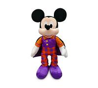 Disney Store Official Mickey Mouse Halloween Small Soft Plush Toy, 40cm/15'', Iconic Cuddly Disney Toy Character in Halloween Outfit With Cape & Bow-Tie, Suitable for All Ages, Multicolor