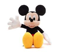 Disney Store Official Mickey Mouse Small Soft Plush Toy, 33cm/12”, Iconic Cuddly Disney Toy Character with Classic Embroidered Features, Suitable for All Ages