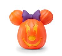 Disney Store Official Minnie Mouse Light Up Pumpkin, 56cm / 22", Halloween Decorations, Timer Option Available, Batteries Included