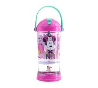 Disney Store Official Minnie Mouse Snow Globe Straw Tumbler, 310ml