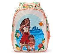 DISNEY STORE Official Moana 2 Backpack - Kids Backpack with Embroidered Accents, Adjustable Straps, Zip Compartments & Mesh Pockets, Screen Art Featuring Moana and Simea