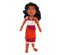 DISNEY STORE Official Moana 2 Doll with Detailed Plush Sculpture with Embroidered Features and Tapa Print Dress - Disney Plush with Metallic Heart by Te Fiti Pendant Inspired by Vaiana