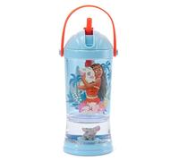 Disney Store Official Moana Snow Globe Straw Tumbler - Kids Drinks Cup with Straw 310 ml 19 x 9 cm
