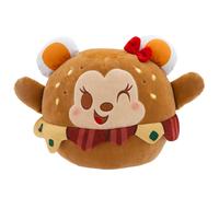Disney Store Official Munchlings Plush: 17-Inch Minnie Mouse as Everything Bagel Sandwich - Classic Couplings Collection Ultra-Soft & Huggable Toy fo
