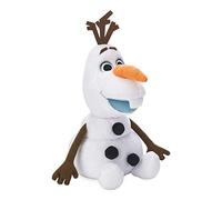 Disney Store Official Olaf Soft Toy, Frozen 2, 38cm/15”, Cuddly Plush Toy Snowman with Shimmery Finish and Embossed Snowflakes, Suitable for All Ages