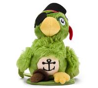 Disney Store Official Pirate Parrot Shoulder Plush, Pirates of the Caribbean, 13cm / 5", Soft Toy with Magnetic Plate, Fancy Dress Accessory
