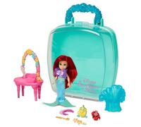 Disney Store Official Princess Ariel Once Upon a Story Mini Doll Playset The Little Mermaid 5 Inch Princess Dolls Girl Toys Princess Toys for
