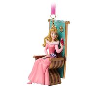 Disney Store Official Princess Aurora Sketchbook Ornament, Sleeping Beauty, Christmas Tree Decoration Suitable for Hanging or Freestanding, 10cm / 4"