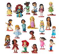 Disney Store Official Princess Mega Figurine Playset, Animators Collection, 20 Pc., Characters Stand on Base, Includes Aurora, Ariel, Eric, Moana & More, Toys Suitable for Ages 3+, Multicoloured