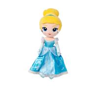 Disney Store Official Princess Plush Doll (Cinderella from Sleeping Beauty) Medium 14 Inches Princess Dolls with Embroidered Features Plus