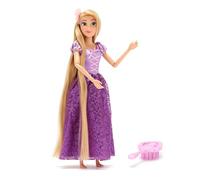 Disney Store Official Rapunzel Classic Doll, Tangled, 29cm/11”, Fully Poseable Disney Princess Doll in a Stunning Purple Dress, Includes Toy Hair Brush - Suitable for Ages 3+