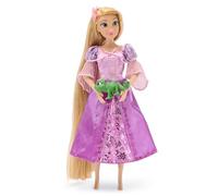 Disney Store Official Rapunzel Classic Doll for Kids, Tangled, 30cm/12”, Fully Posable Toy with Beautiful Gown & Surprise Character Friend - Suitable for Ages 3+