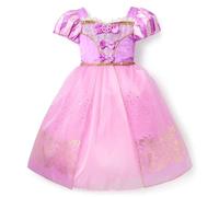 Disney Store Official Rapunzel Costume for Kids, Tangled, Purple Princess Dress for Parties, Roleplay & Halloween, 4 Years Old