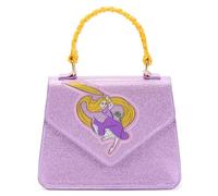 Disney Store Official Rapunzel Handbag - Tangled Princess Purse with Braid Handle