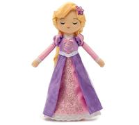 Disney Store Official Rapunzel Soft Doll - Tangled 15th Anniversary Collectible Plush with Braided Hair & Glittering Dress - 41cm Disney Princess Doll