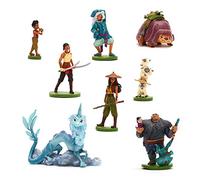 Disney Store Official Raya and the Last Dragon Deluxe Figurine Playset, 8 Figures, Features Moulded Details, Toys Suitable for Ages 3+