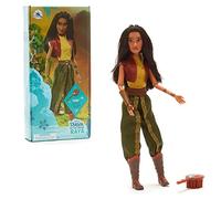 Disney Store Raya, Raya and The Last Dragon 28 cm Kids Doll with Moulded Detail Brush, Fully Articulated Toy with Classic Outfit - Suitable for Ages 3+