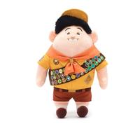 Disney Store Official Russell Medium Soft Toy, Up, 36cm/14”, Pixar Plush Cuddly Figure, Detailed Sculpted Wilderness Explorer Wearing Uniform with Badge Covered Sash - Suitable for Ages 0+
