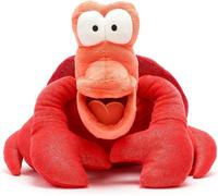 Disney Store Official Sebastian Medium Soft Toy, The Little Mermaid, 27cm/10”, Plush Stuffed Undersea Animal, Ariel's Friend Huggable Funny Crab Features Detailed Sculpting - Suitable for Ages 0+