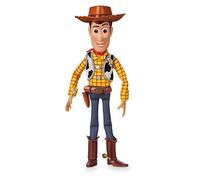 Disney Store Official Sheriff Woody Interactive Talking Action Figure, Toy Story Cowboy, 35cm/15”, Features 10+ English Phrases, Interacts with Other Toy Story Figures, Suitable for Ages 3+