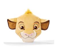Disney Store Official Simba Character Face Cushion, The Lion King, 51cm/20”, Comfy Cuddly Fun Pillow Features Little Lion Face with Floppy Ears and Fluffy Tufts
