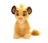 Disney Store Official Simba Mini Bean Bag Plush, The Lion King, 18cm/7”, Small Cuddly Stuffed Toy Lion, Suitable for Ages 0+