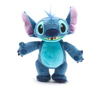 Disney Store Official Stitch Standing Soft Toy, Lilo & Stitch, 22cm/8?, Plush Cuddly Cosmically Cute Character with Embroidered Details, Super Soft