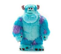 Disney Store Official Sulley Small Soft Toy, Monsters, Inc., 24cm/9”, Plush Character Figure with Felt Claws and Padded Horns, Suitable for Ages 0+