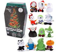 Disney Store Official The Nightmare Before Christmas 13-Day Halloween Countdown Calendar - Includes 13 Mini Disney Plush Toys Featuring Santa Jack Skellington, Sally, Zero, Oogie Boogie, and More