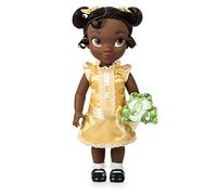 Disney Store Official Tiana Doll Animator Collection, The Princess and the Frog, 39cm/15” with Realistic Rooted Hair & Outfit, Collectible Toddler Doll Suitable for Ages 3+