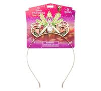 Disney Store Official Tiana Tiara for Kids, The Princess & the Frog, Costume Accessory with Gold Finish and Colourful Rhinestones