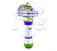 Disney Store Official Toy Story Buzz Lightyear Light-Up Bubble Wand - Interactive LED Toy, Perfect for Kids & Fans of the Movies, Ideal for Outdoor Play & Parties, Durable & Safe